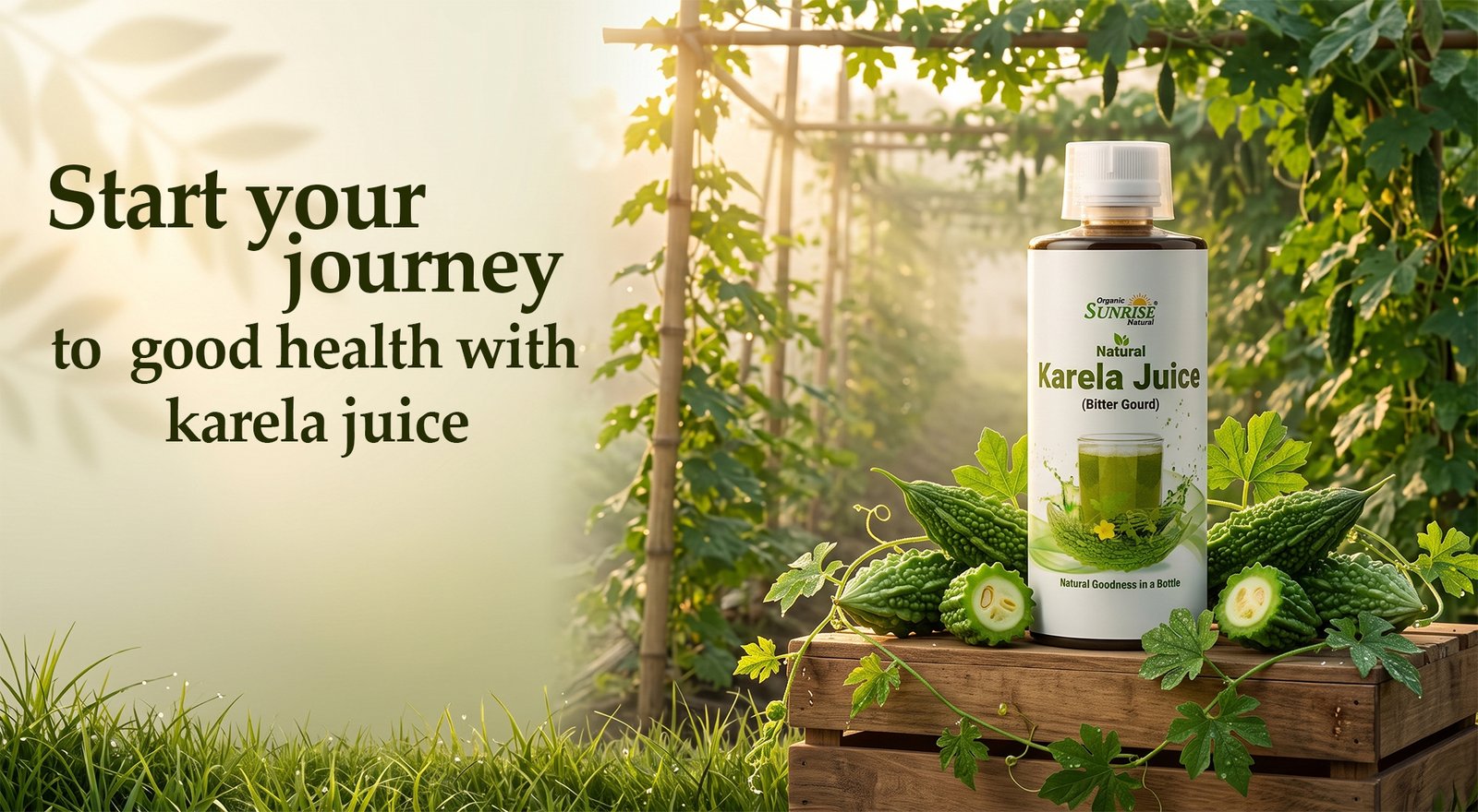 Karela Juice – Natural Blood Sugar Support Drink for Detox & Digestion | Sunrise Agriland Karela Juice – Natural Blood Sugar Support Drink for Detox & Digestion | Sunrise Agriland