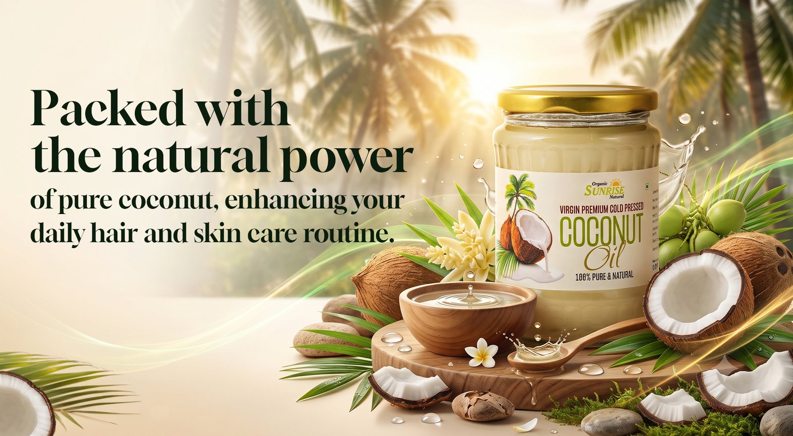 Coconut Oil – Pure & Natural Multipurpose Oil | Sunrise Agriland Coconut Oil – Pure & Natural Multipurpose Oil | Sunrise Agriland